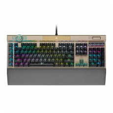 کیبورد گیمینگ با سیم کورسیر مدل K100 RGB Midnight Gold